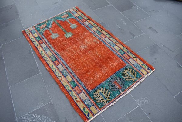 2.6 ft. x 4.4 ft. Vintage Turkish Rug TR07387 Image 3