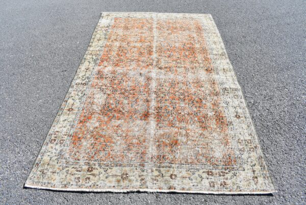 4.7 ft. x 7.9 ft. Vintage Turkish Rug TR07397 Image 2