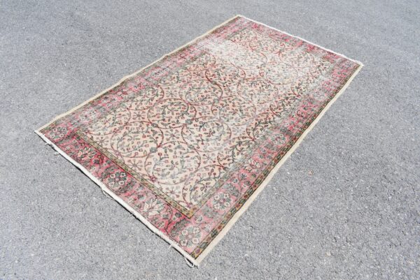 3.8 ft. x 6.7 ft. Vintage Turkish Rug TR07457 Image 1