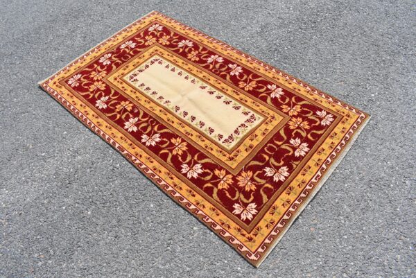 3 ft. x 5.2 ft. Vintage Turkish Rug TR07467 Image 3