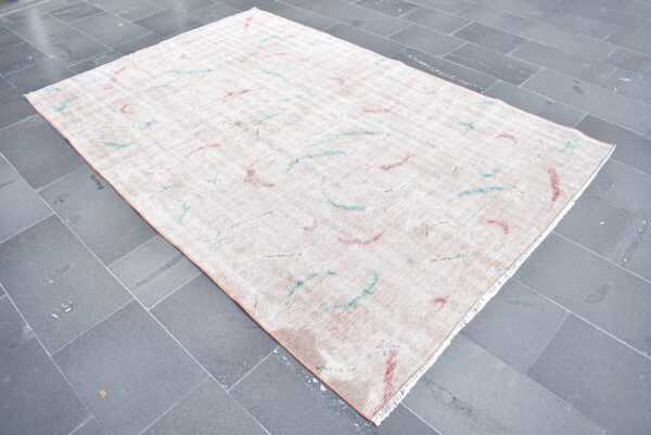 5.6 ft. x 8.1 ft. Vintage Turkish Rug TR07557 Image 3