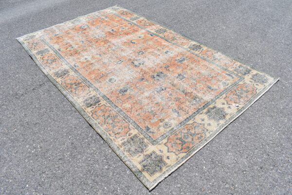 5.3 ft. x 9.1 ft. Vintage Turkish Rug TR07597 Image 3