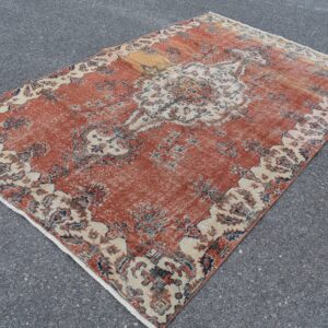 5.5 ft. x 8.7 ft. Vintage Turkish Rug TR07617 Image 1