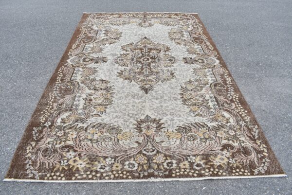 5.8 ft. x 9.3 ft. Vintage Turkish Rug TR07647 Image 2