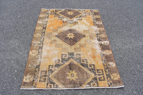 3.6 ft. x 4.9 ft. Vintage Turkish Rug TR07687 Image 2