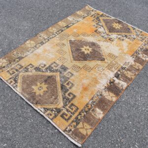 3.6 ft. x 4.9 ft. Vintage Turkish Rug TR07687 Image 1