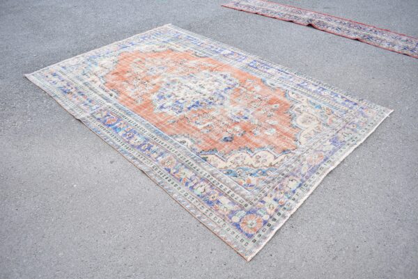 6 ft. x 8.8 ft. Vintage Turkish Rug TR07697 Image 3