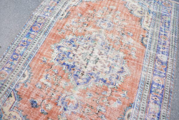 6 ft. x 8.8 ft. Vintage Turkish Rug TR07697 Image 5