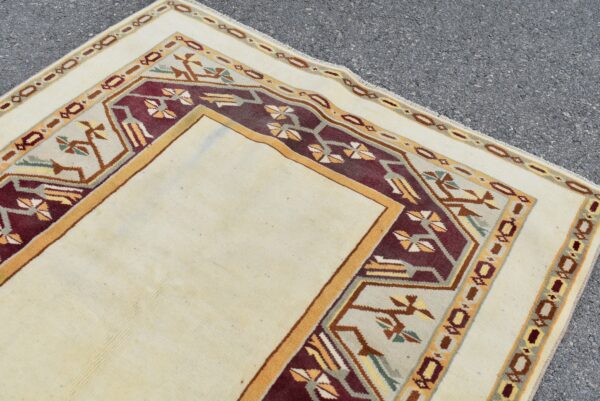 3.9 ft. x 4.9 ft. Vintage Turkish Rug TR07707 Image 4