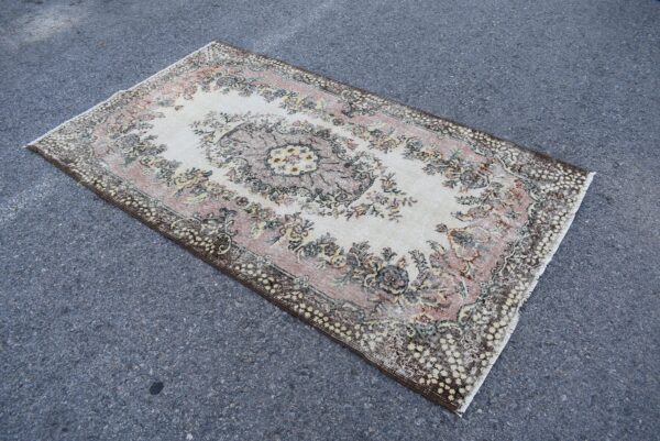 4 ft. x 6.7 ft. Vintage Turkish Rug TR07797 Image 2