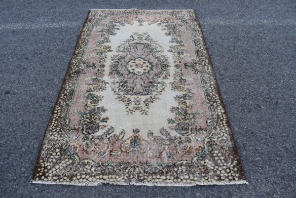 4 ft. x 6.7 ft. Vintage Turkish Rug TR07797 Image 3
