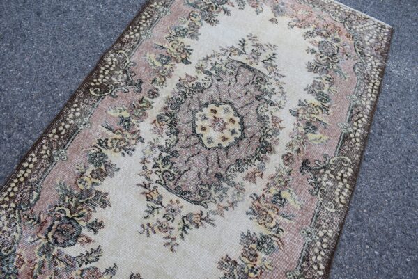 4 ft. x 6.7 ft. Vintage Turkish Rug TR07797 Image 4