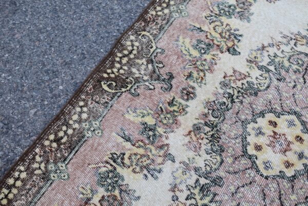 4 ft. x 6.7 ft. Vintage Turkish Rug TR07797 Image 6