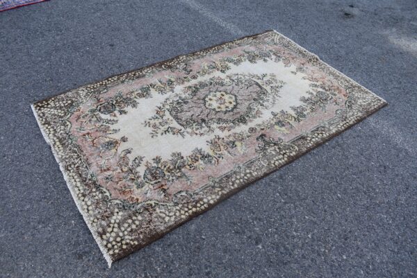 4 ft. x 6.7 ft. Vintage Turkish Rug TR07797 Image 1