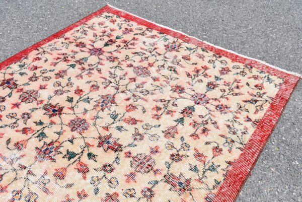 3.9 ft. x 7.1 ft. Vintage Turkish Rug TR07817 Image 4