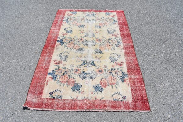 3.8 ft. x 5.8 ft. Vintage Turkish Rug TR07827 Image 2