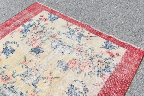 3.8 ft. x 5.8 ft. Vintage Turkish Rug TR07827 Image 4