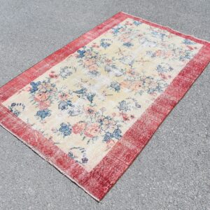 3.8 ft. x 5.8 ft. Vintage Turkish Rug TR07827 Image 1