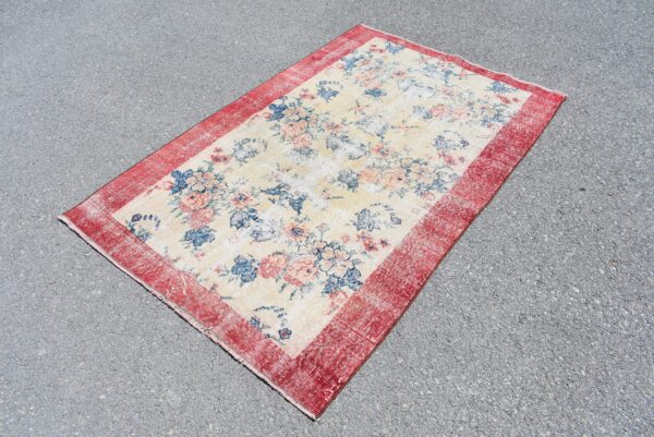 3.8 ft. x 5.8 ft. Vintage Turkish Rug TR07827 Image 1