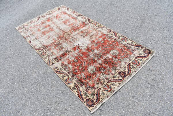 3.4 ft. x 6.8 ft. Vintage Turkish Rug TR07867 Image 3