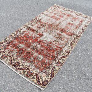 3.4 ft. x 6.8 ft. Vintage Turkish Rug TR07867 Image 1