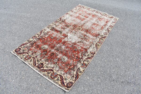 3.4 ft. x 6.8 ft. Vintage Turkish Rug TR07867 Image 1