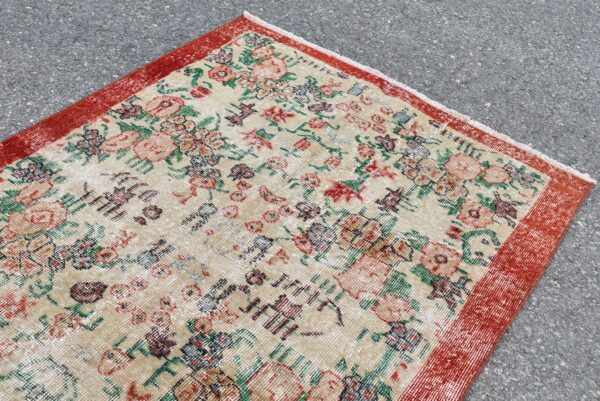 3.4 ft. x 6.8 ft. Vintage Turkish Rug TR07877 Image 4