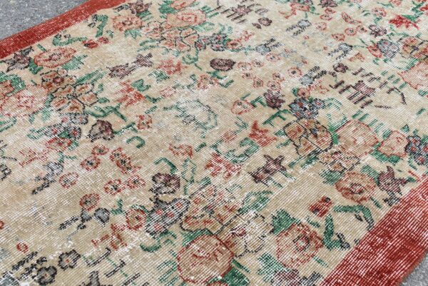 3.4 ft. x 6.8 ft. Vintage Turkish Rug TR07877 Image 5