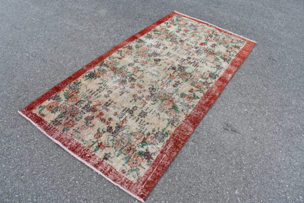 3.4 ft. x 6.8 ft. Vintage Turkish Rug TR07877 Image 1
