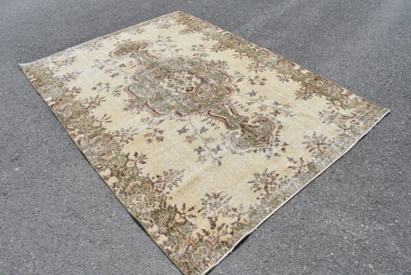 5.6 ft. x 7.5 ft. Vintage Turkish Rug TR07887 Image 3