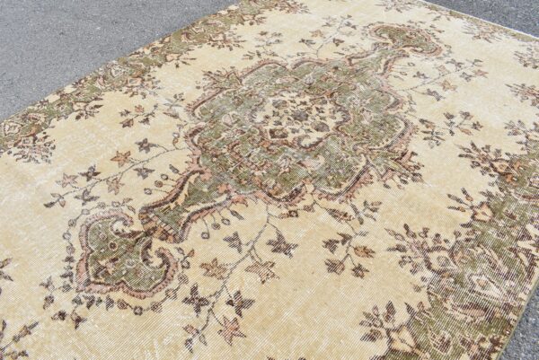 5.6 ft. x 7.5 ft. Vintage Turkish Rug TR07887 Image 5