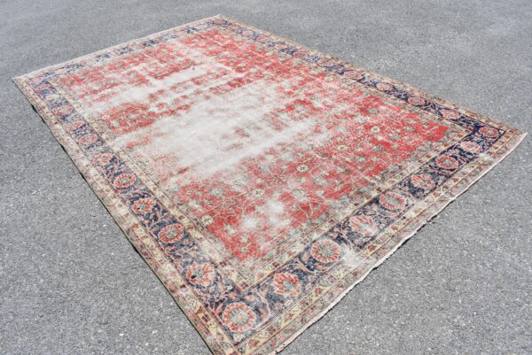 6.6 ft. x 10 ft. Vintage Turkish Rug TR07947 Image 2