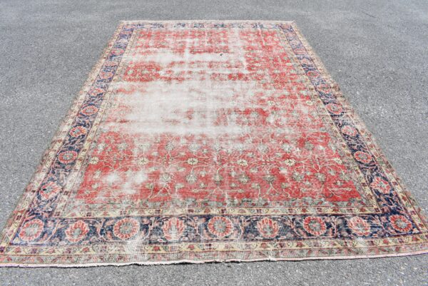 6.6 ft. x 10 ft. Vintage Turkish Rug TR07947 Image 3