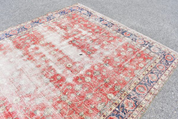 6.6 ft. x 10 ft. Vintage Turkish Rug TR07947 Image 4