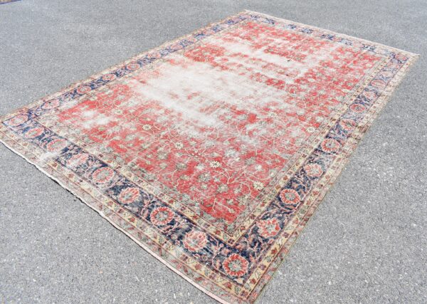 6.6 ft. x 10 ft. Vintage Turkish Rug TR07947 Image 1