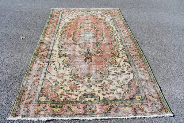 5.2 ft. x 9.2 ft. Vintage Turkish Rug TR07957 Image 2