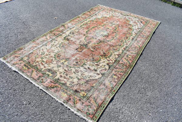 5.2 ft. x 9.2 ft. Vintage Turkish Rug TR07957 Image 1