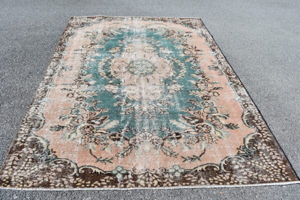 5.6 ft. x 9.2 ft. Vintage Turkish Rug TR07987 Image 2