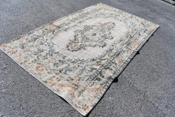 5.4 ft. x 9 ft. Vintage Turkish Rug TR08057 Image 1