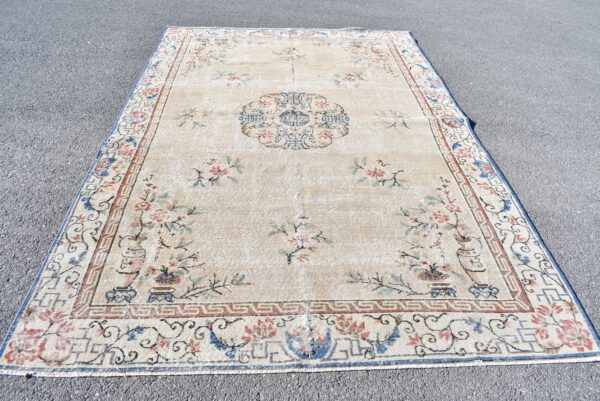 6.5 ft. x 10.1 ft. Vintage Turkish Rug TR08067 Image 2