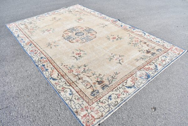 6.5 ft. x 10.1 ft. Vintage Turkish Rug TR08067 Image 3