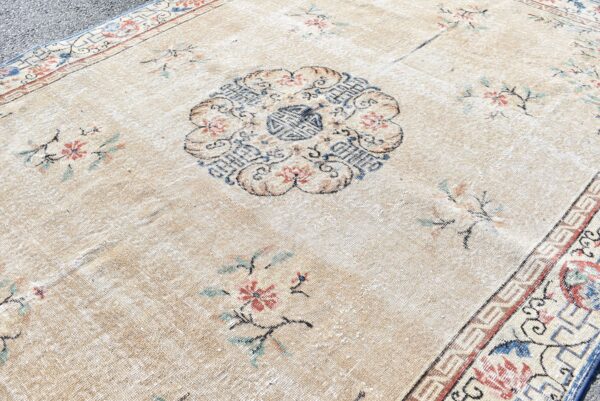 6.5 ft. x 10.1 ft. Vintage Turkish Rug TR08067 Image 5