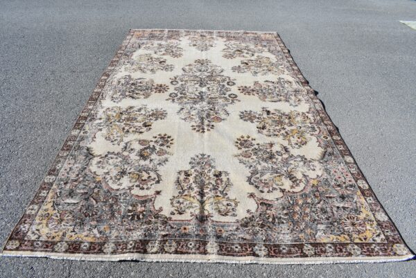 6.1 ft. x 10.8 ft. Vintage Turkish Rug TR08077 Image 2