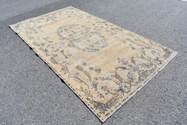 5.2 ft. x 9.2 ft. Vintage Turkish Rug TR08107 Image 3