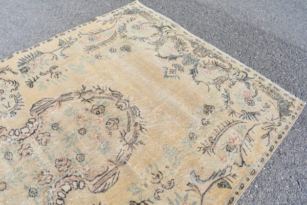 5.2 ft. x 9.2 ft. Vintage Turkish Rug TR08107 Image 4