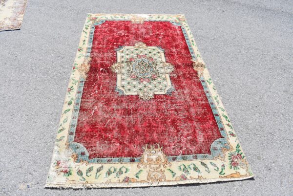3.9 ft. x 7.4 ft. Vintage Turkish Rug TR08177 Image 2