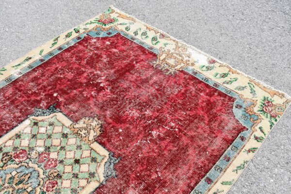 3.9 ft. x 7.4 ft. Vintage Turkish Rug TR08177 Image 4