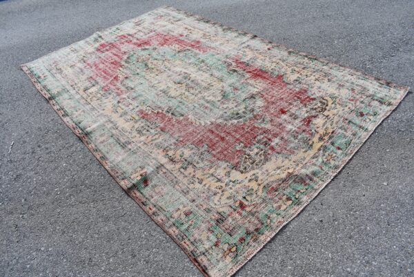 5.7 ft. x 9 ft. Vintage Turkish Rug TR08197 Image 3
