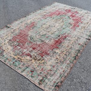 5.7 ft. x 9 ft. Vintage Turkish Rug TR08197 Image 1