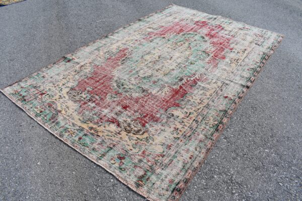 5.7 ft. x 9 ft. Vintage Turkish Rug TR08197 Image 1